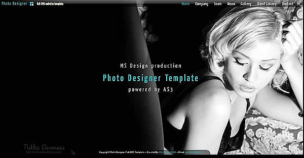 深色系網頁設計要點