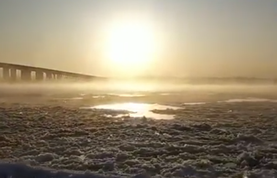 內蒙古水煮黃河 如夢似幻宛如仙境